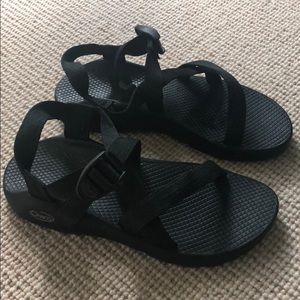 Classic Black Chaco Sandals
